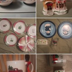 Dishes Set For The Holiday