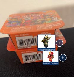 LEGO Minifigures Series 29 - Mysterious Ronin/Bionicle Cosplayer Bundle Set Of 2 Figures
