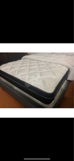 Queen mattress and box spring