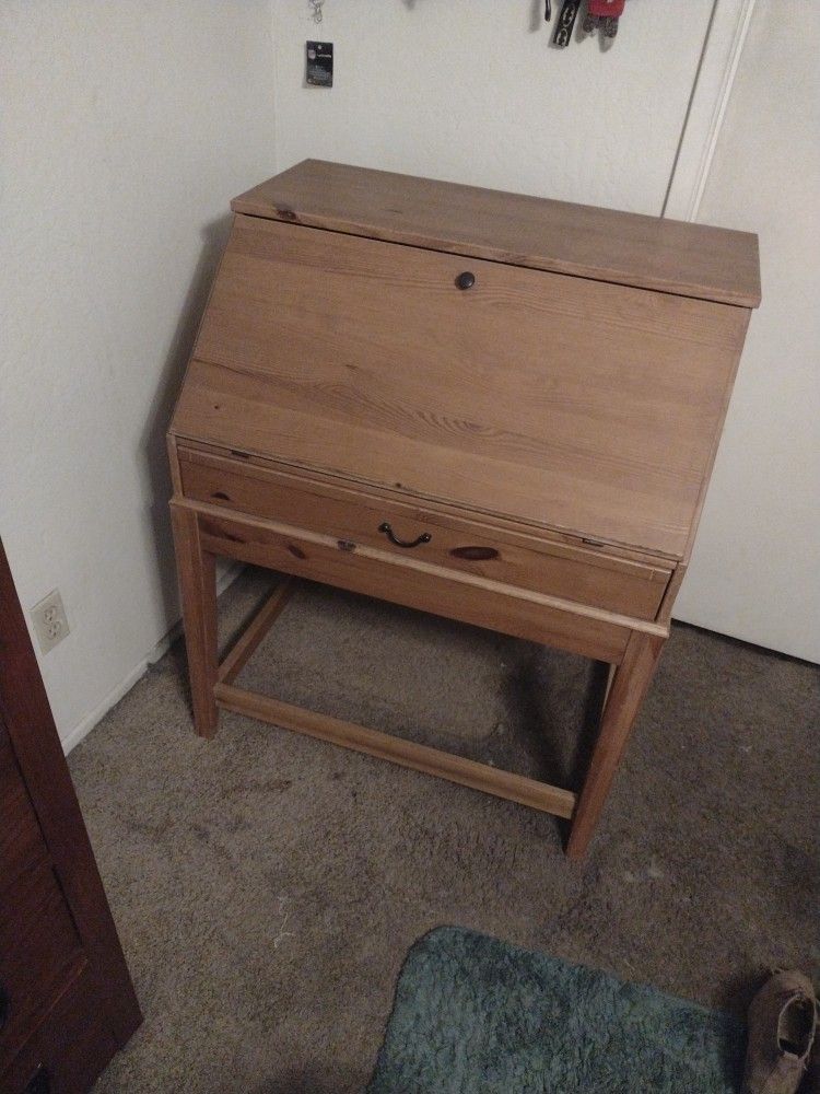 Vintage Hideaway Desk