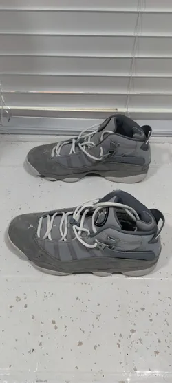 Size 12 - Air Jordan 6 Rings Cool Grey; #322992-014