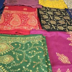  Shawl Embroidered 