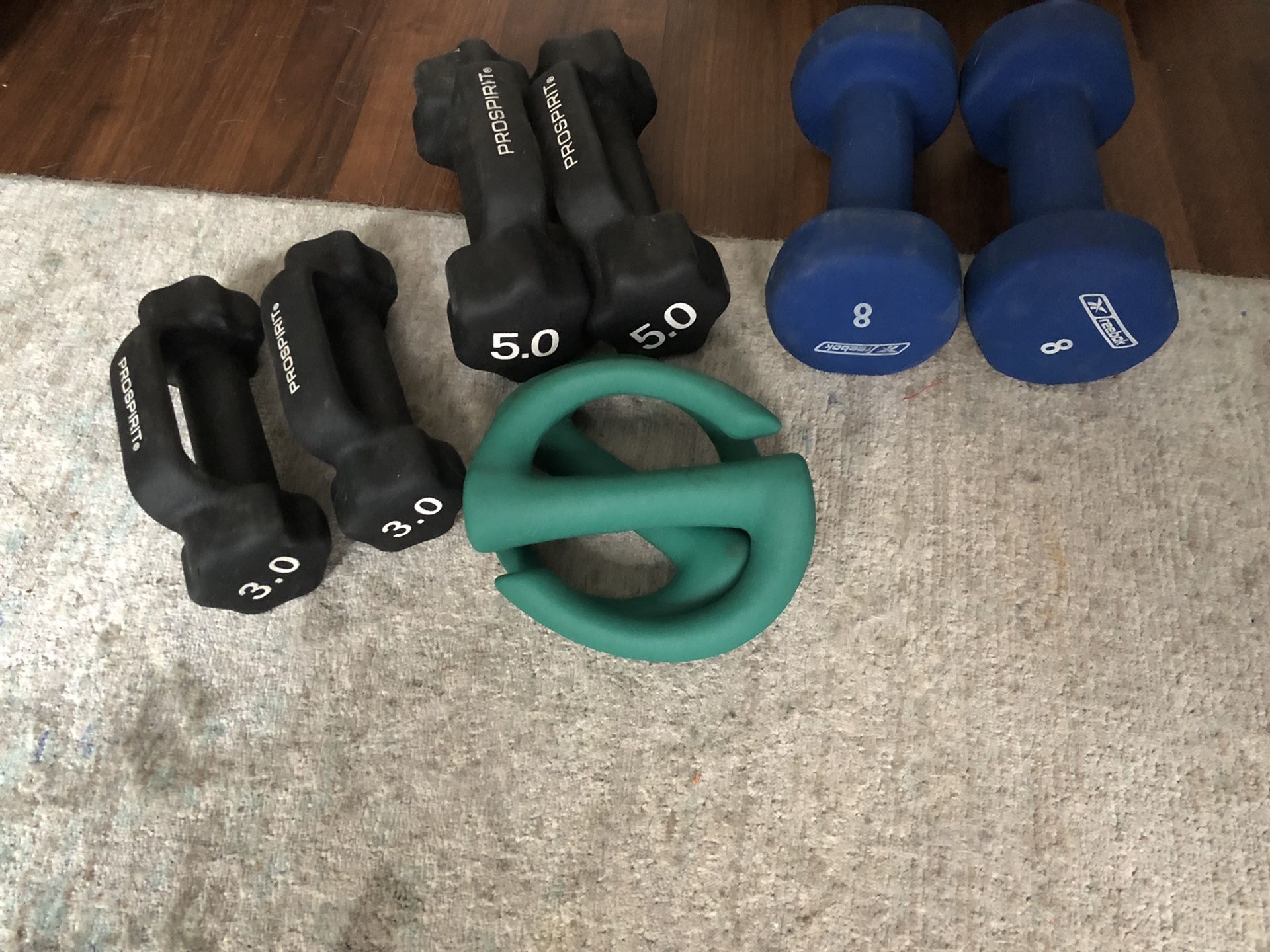 Small weights set