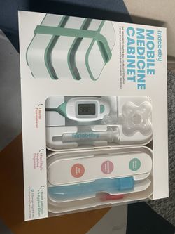 Frida Baby Mobile Medicine Cabinet Travel Kit | Portable Carrying Case Stocked with Wellness Essentials