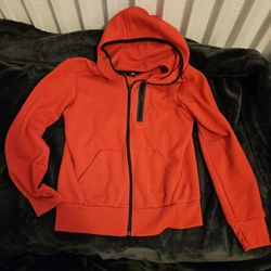 Red UNIQLO Zip Hoody, Small