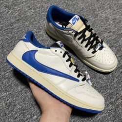 Travis Scott x Air Jordan 1 Low Pale Vanilla