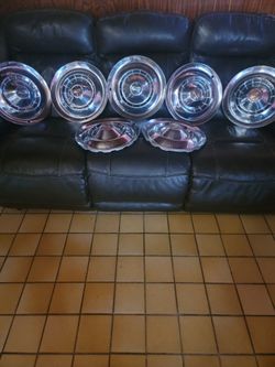 54 Chevy Belair Hubcaps