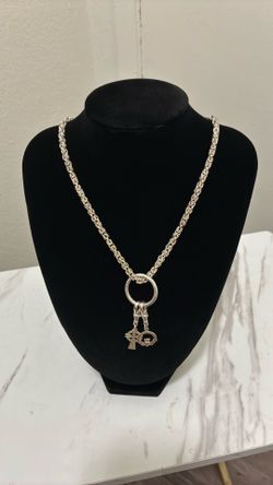 925 claddagh & Celtic cross Irish necklace
