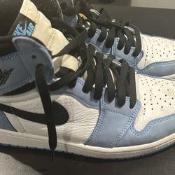 jordan university blue size 9.5