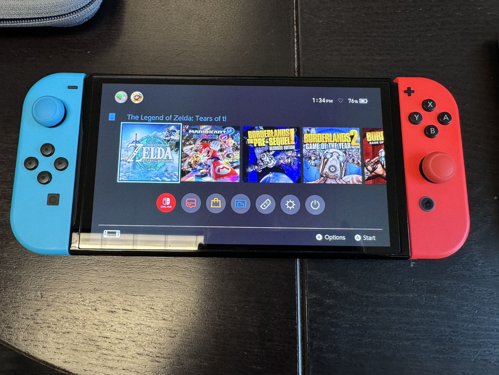 Nintendo Switch OLED + Extras