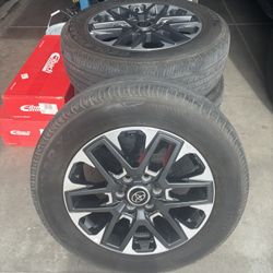 2024 Tundra OEM Wheels and Tires