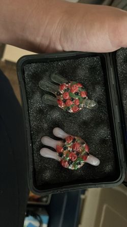 Pizza Pendants Glass 