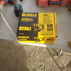DEWALT
 
ATOMIC 20V MAX Cordless
Brushless Ultra-Compact 5/8
in. SDS Plus Hammer Drill
