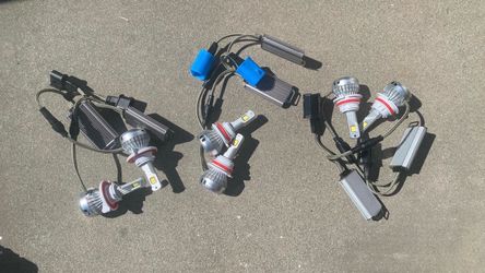 SALE!! LASFIT H13 9007 9004 6K BRIGHT WHITE CSP CHIP LED LIGHTS $35 EACH PAIR
