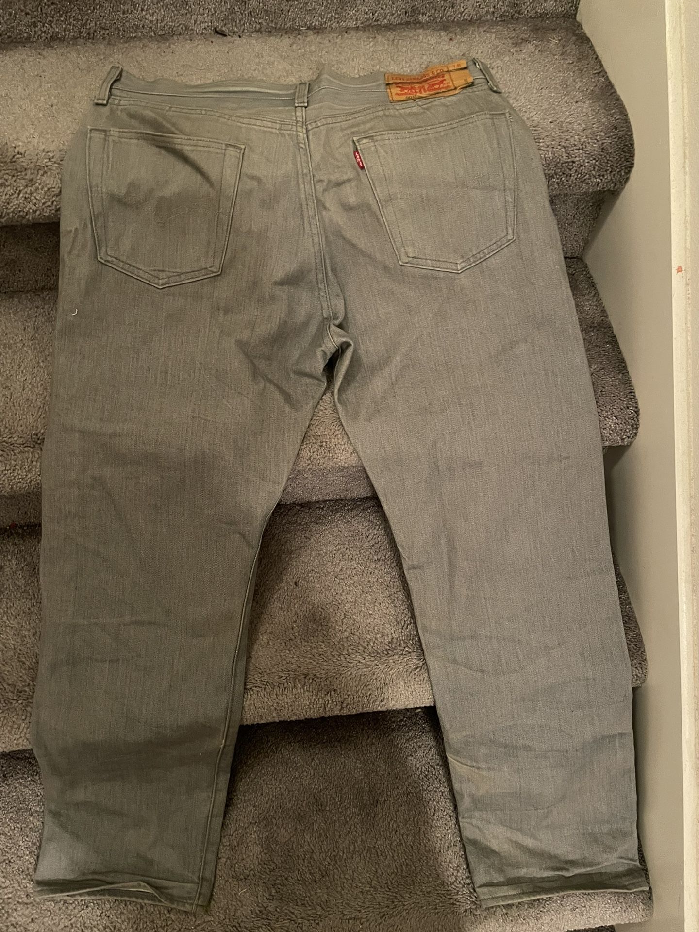 Grey 501 Jeans