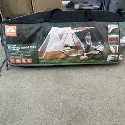 Ozark Trail 10 Person Glamping Ridge Tent with Awning