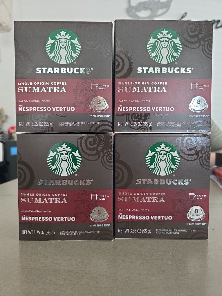 Starbucks Nespresso Vertuo Sumatra Cofee
