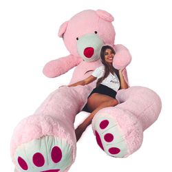 Giant Pink Teddy Bear 