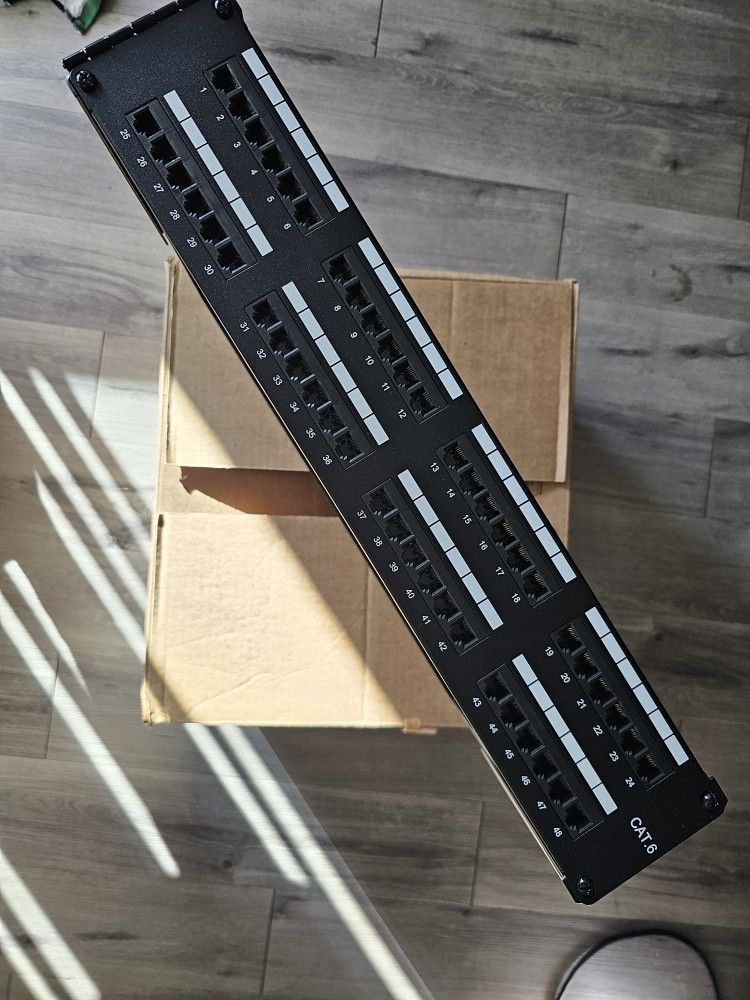 48 Port Patch Panel CAT6 
