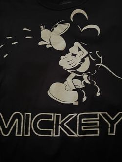 Black & White Rare Vintage Disney Mickey Mouse Depop