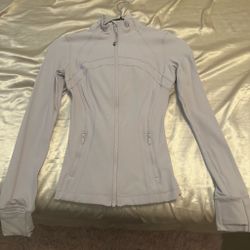 faint lavender lululemon define jacket size 2