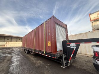 40Ft Std Container Wind And Watertight W/ Roll Up Door,  Shed , Storage , Shipping , Conex  