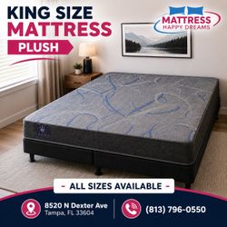 King Size Mattress 11” Thick | Brand New & Factory Sealed | Premium Firm Support | Same Day 🚚