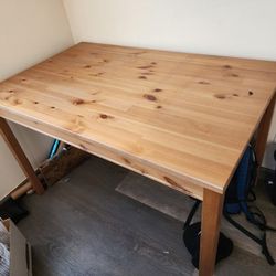 Ikea Kitchen Table (One Leg Missing Screw) Jokkmokk