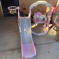 Toddler Slide Swing Set