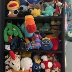 Mario Plushies