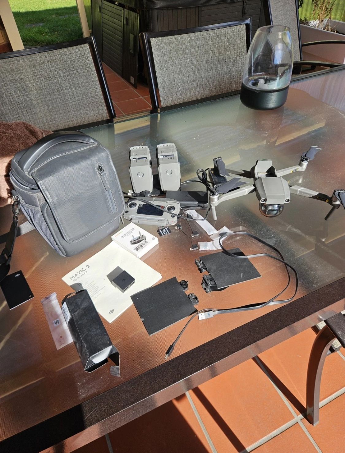 DJI Mavic 2 Pro Hasselblad Camera Drone with Controller - Fly More Pack