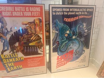 $40 million estate CLEARANCE huge vintage art movie posters framed $25