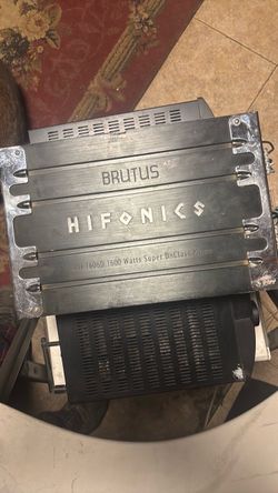 Hifonics Brutus BRX1606D 1600W Mono Car Amplifier