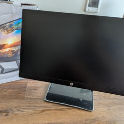 HP Pavilion 22cwa 21.5-Inch Full HD 1080p IPS LED Monitor, Tilt, VGA and HDMI - Black