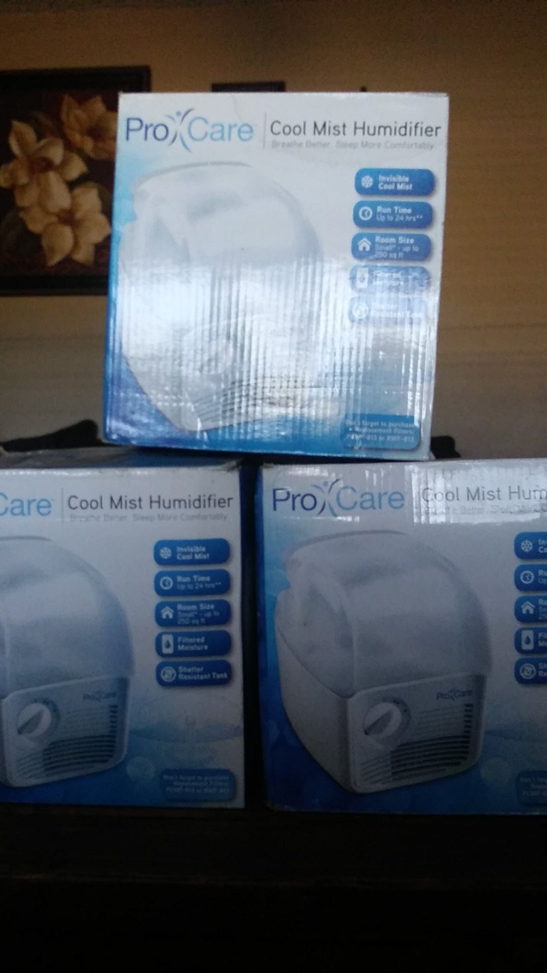 Cool mist humidifier
