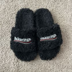 Balenciaga Slides With Rec