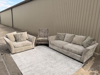 3-Piece High-End Sofa Couch Set