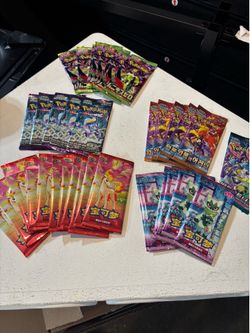 Sealed Pokemon packs