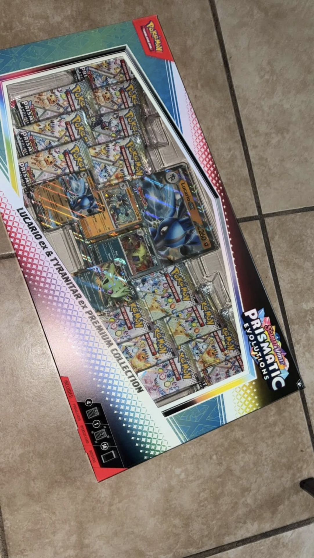 Lucerio Ex & Tyranitar Ex Premium Collection