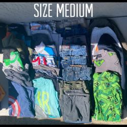 Boys Clothing Size Small, Medium And Large 