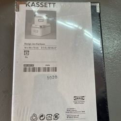IKEA KASSETT BLACK