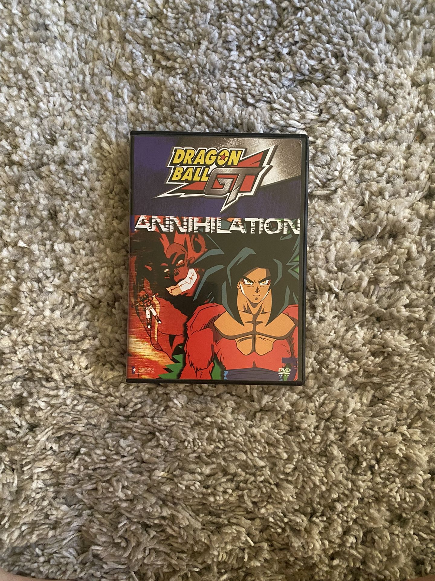 Dragon Ball GT Annihilation DVD and Case