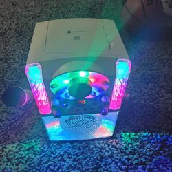 Singing Machine SML625BTBKD Karaoke Machine, Portable Bluetooth CD+G Karaoke System,