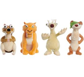 Ice Age 4-Piece Plush Stuffed Animal Set