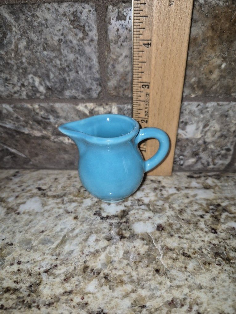 Vintage Homer Laughlin Harlequin Individual Creamer