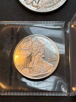.999 ½ OZT Silver “Walking Liberty” Round