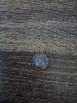 Old Worn Coin Heavy Patina