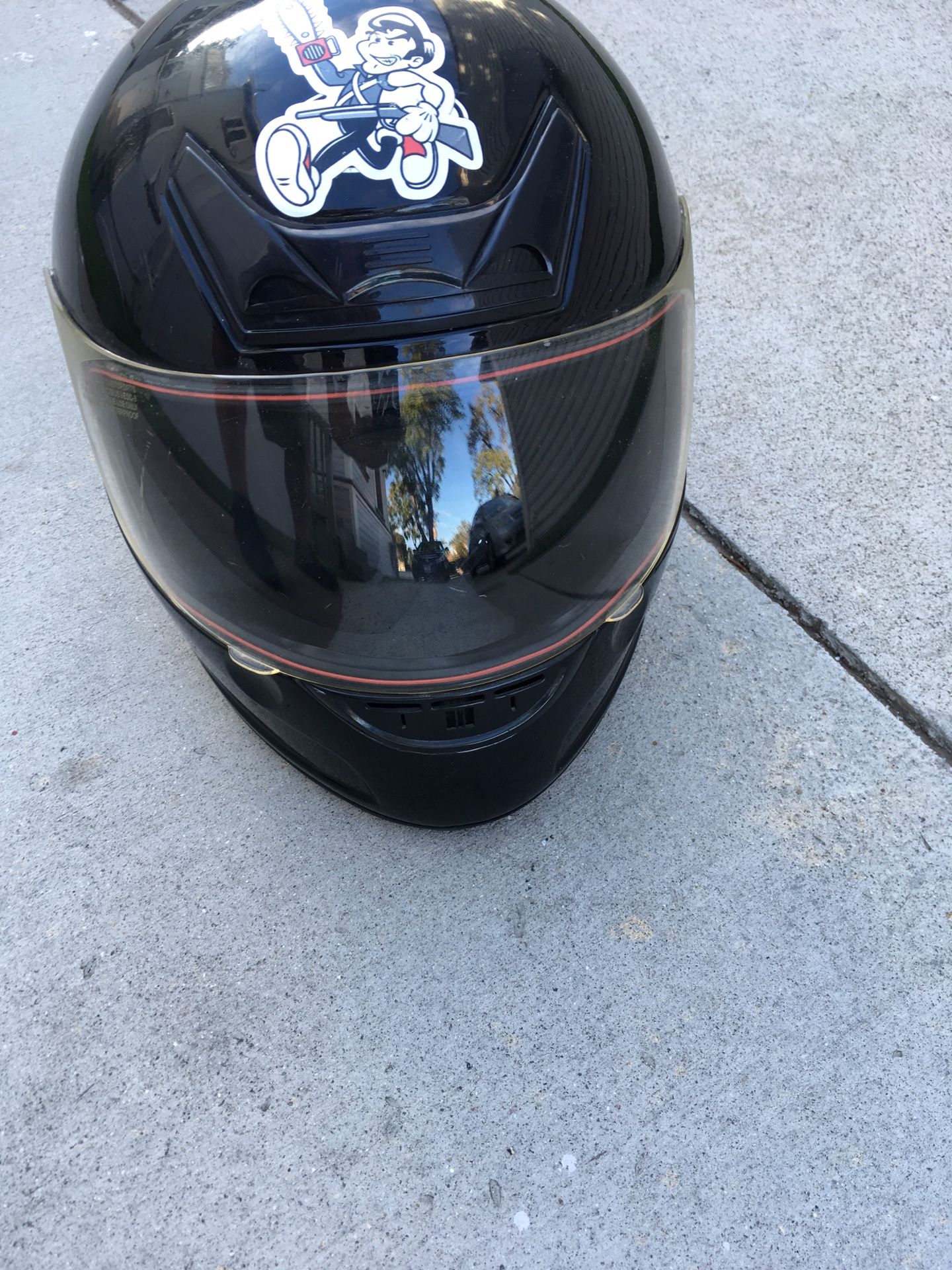 Bell Zephyr Dot Model ZL06 Size Small Motorcycle Helmet