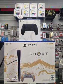 Ps5 limited edition , ghost of yotei on payments with $50 down to take home 100 days interest free