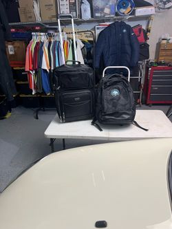 Ciao Black Carry on luggage and backpack